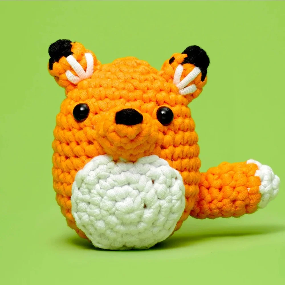 The Woobles Felix the Fox Crochet Kit - Opened (NEW)